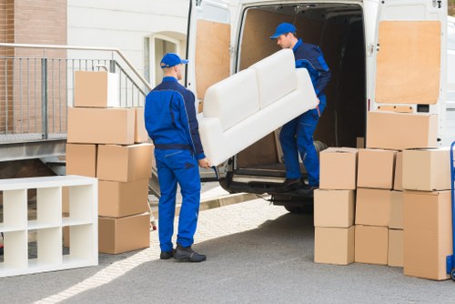 Packing and moving preparation for a Brent property relocation