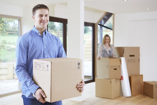 Moving truck support for homes and flats in Brent