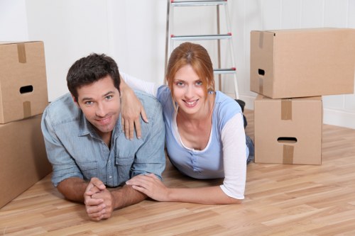 Secure transport and load safety for a moving service