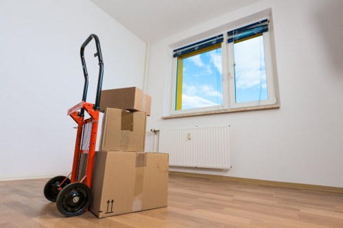 Commercial and residential removals van service in Brent